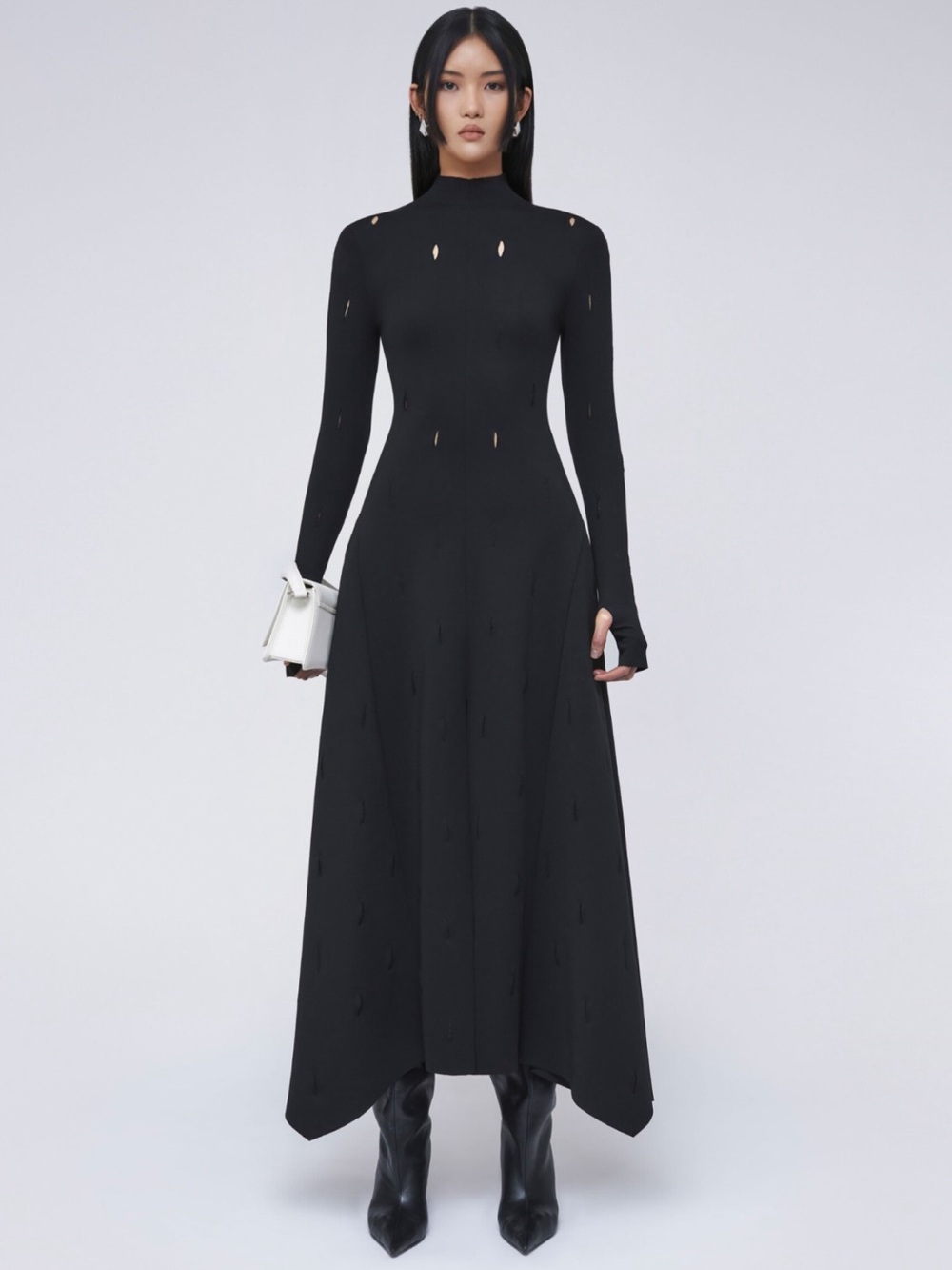 Black Chats by C.dam Dress